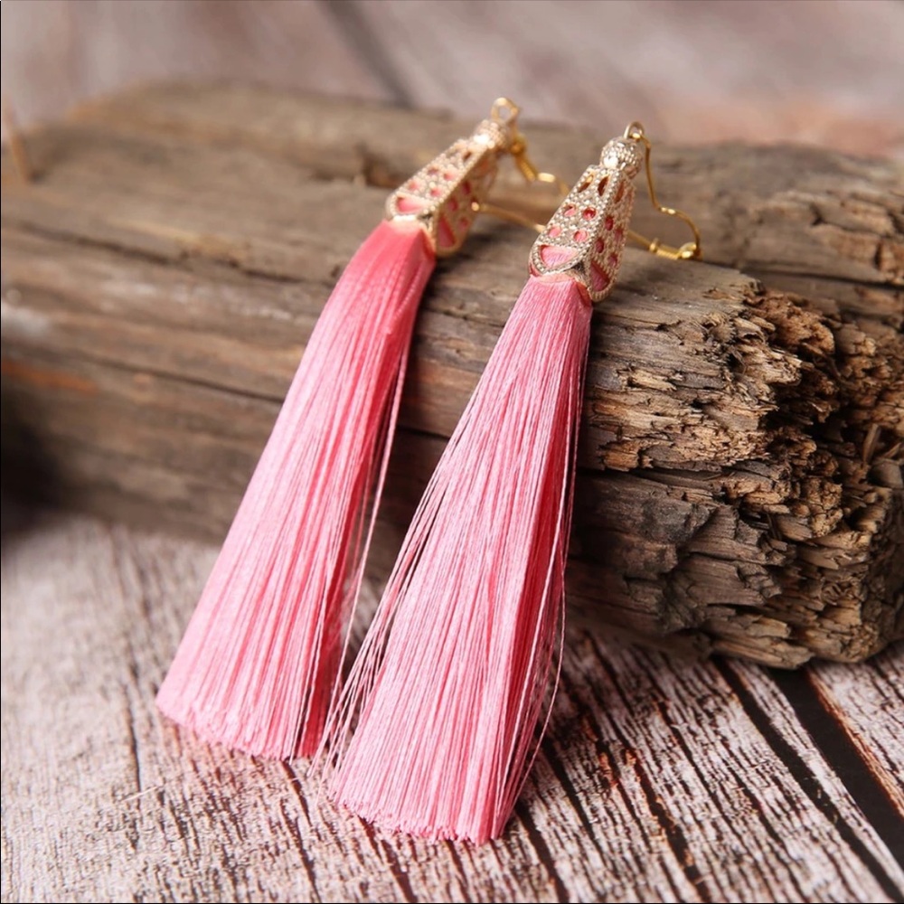 Golden Vintage Drop Earrings